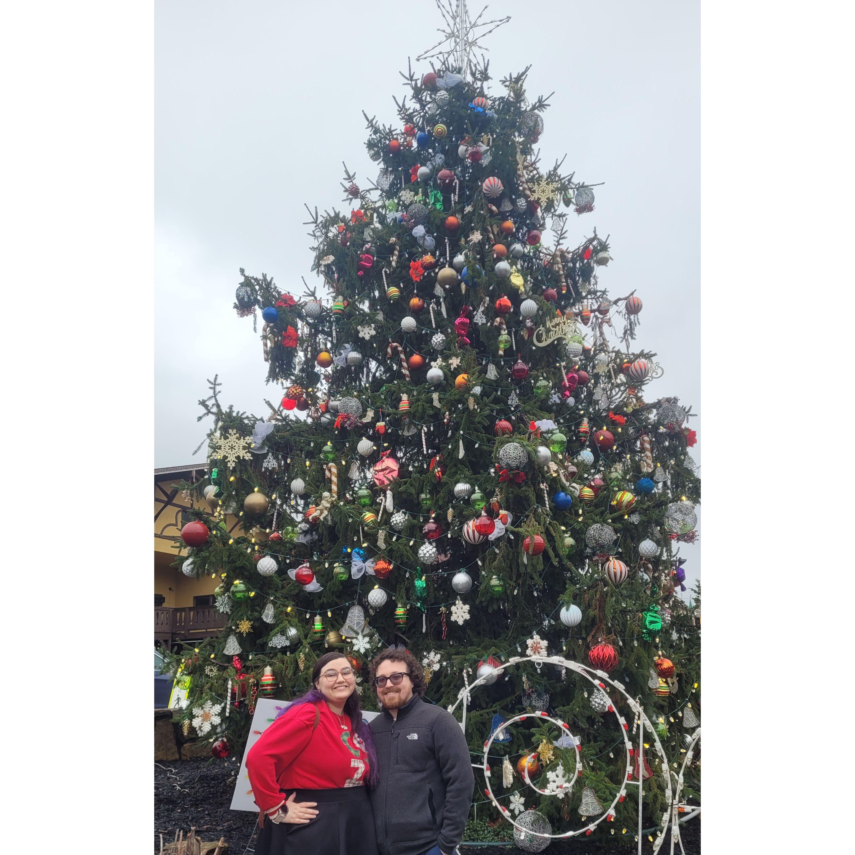 First year anniversary trip to Helene, GA