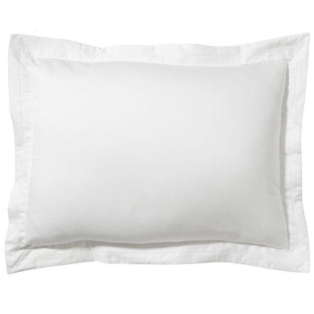 White 700 Thread Count Sateen Shams, Standard