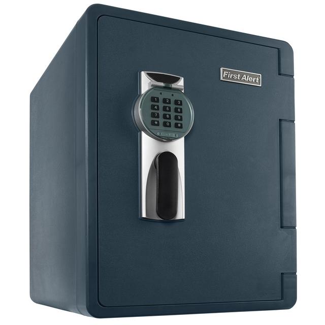 First Alert 2092DF Waterproof and Fire-Resistant Digital Safe, 1.31 Cubic Feet
