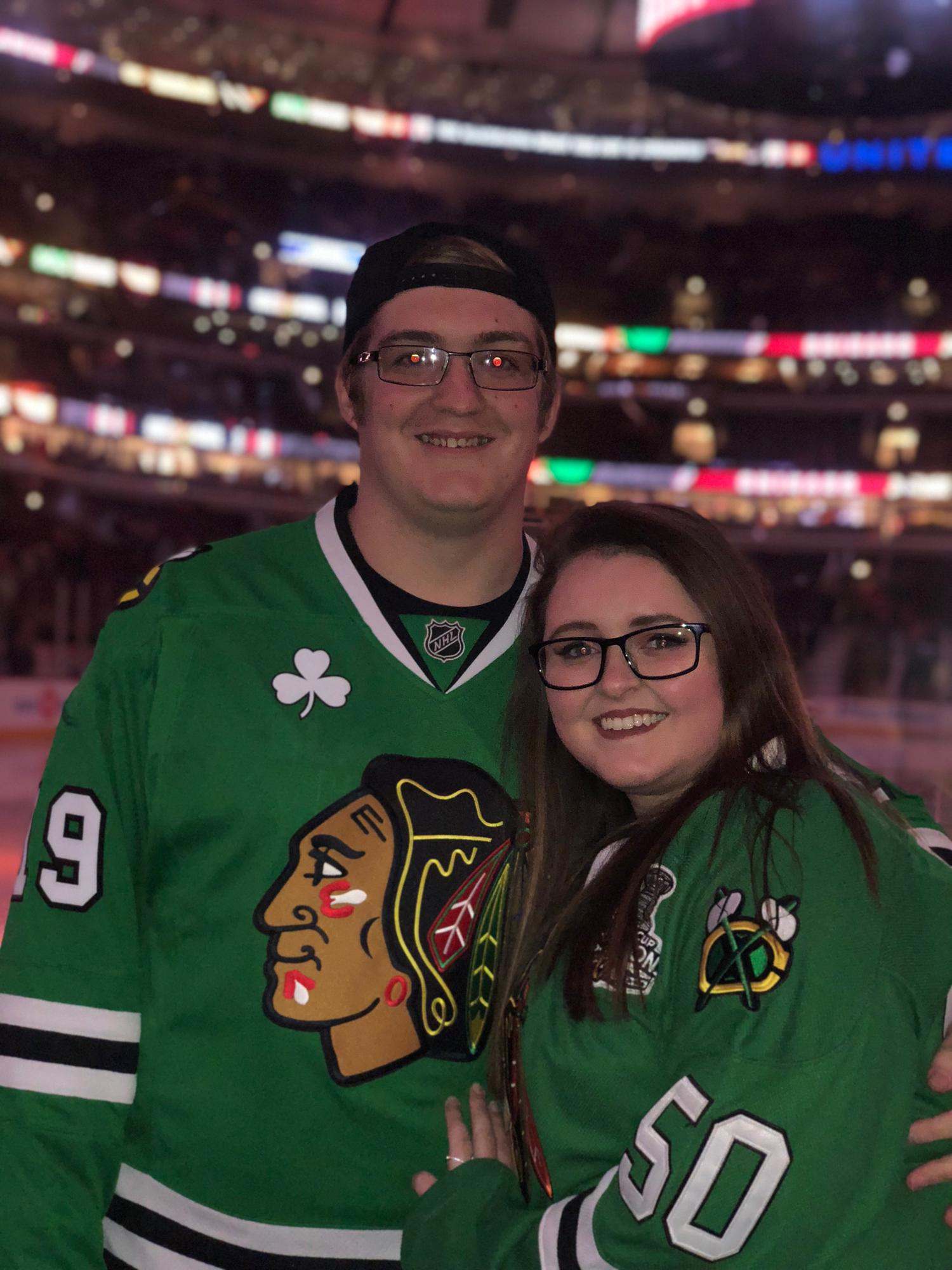 Chicago Blackhawks game in 2017
