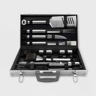 Mr. Bar-B-Q 21 Piece Stainless Steel BBQ Tool Set