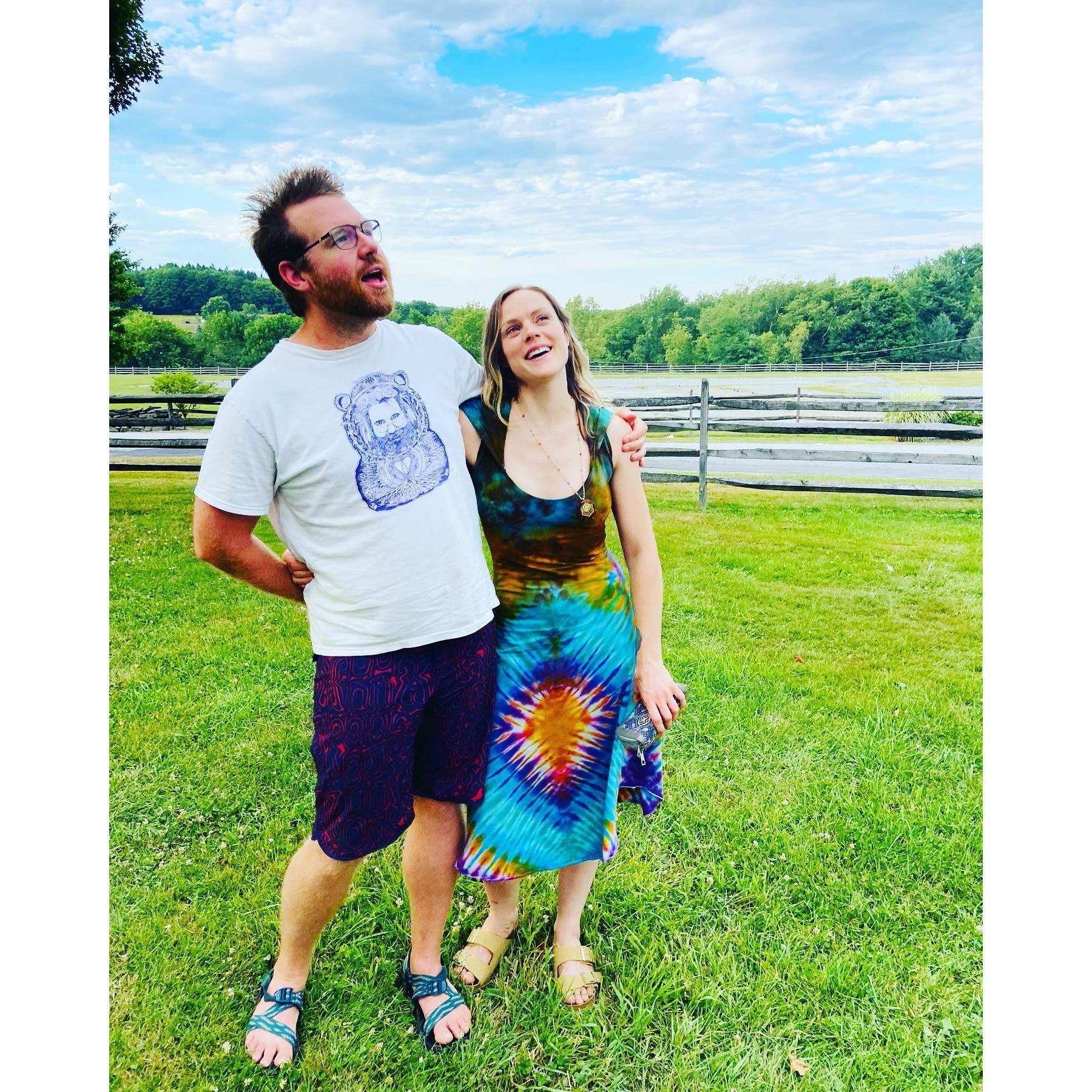 2022 - Singing for joy at Phish in Bethel, NY.