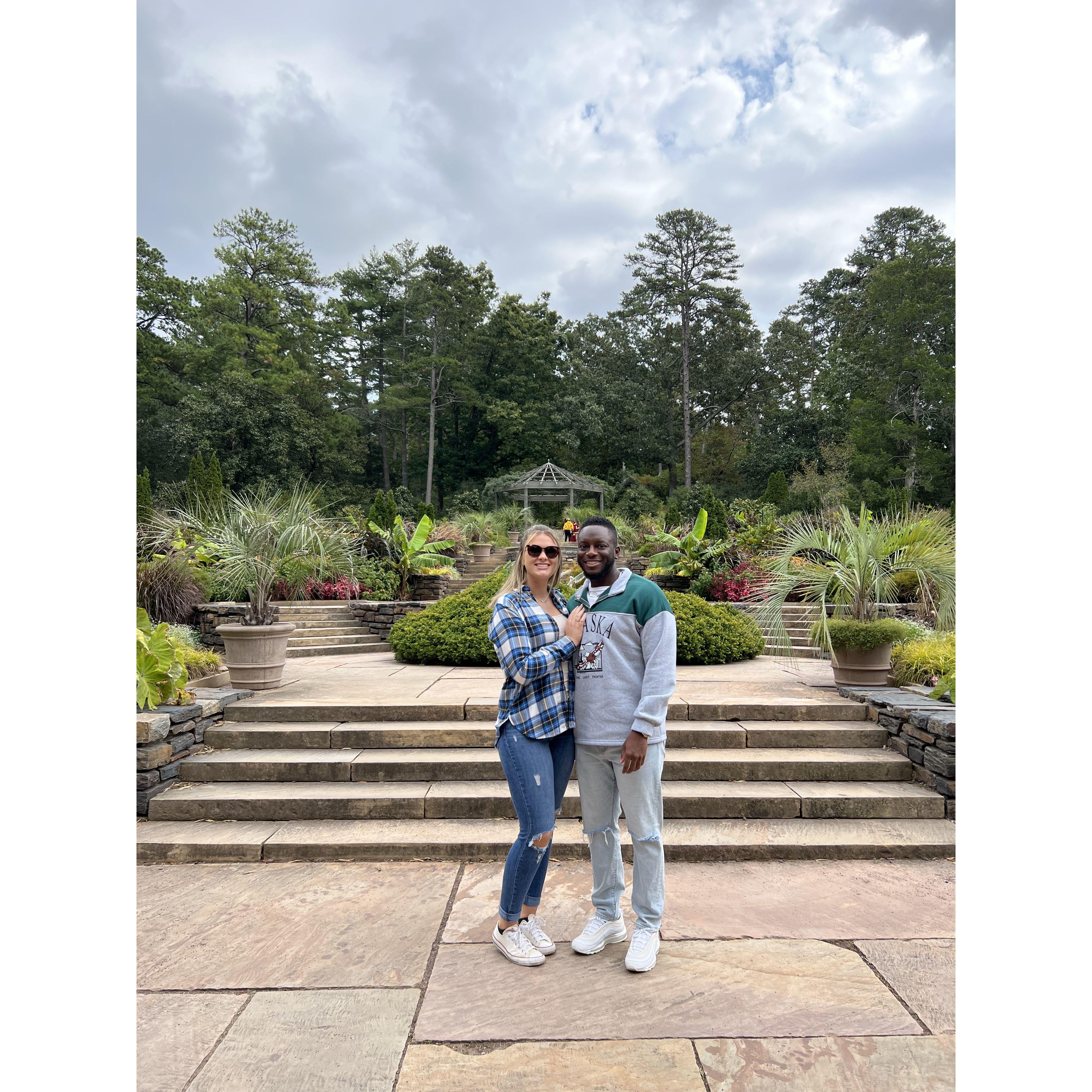 The Gardens at Duke University, visiting friends in Durham - October 2022