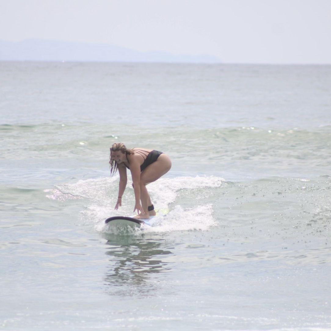 Kate's most memorable wave she ever caught on their first vacation to Sayulita. Kate's little brother "BRYEE" is responsible for any and all shredding done by Kate