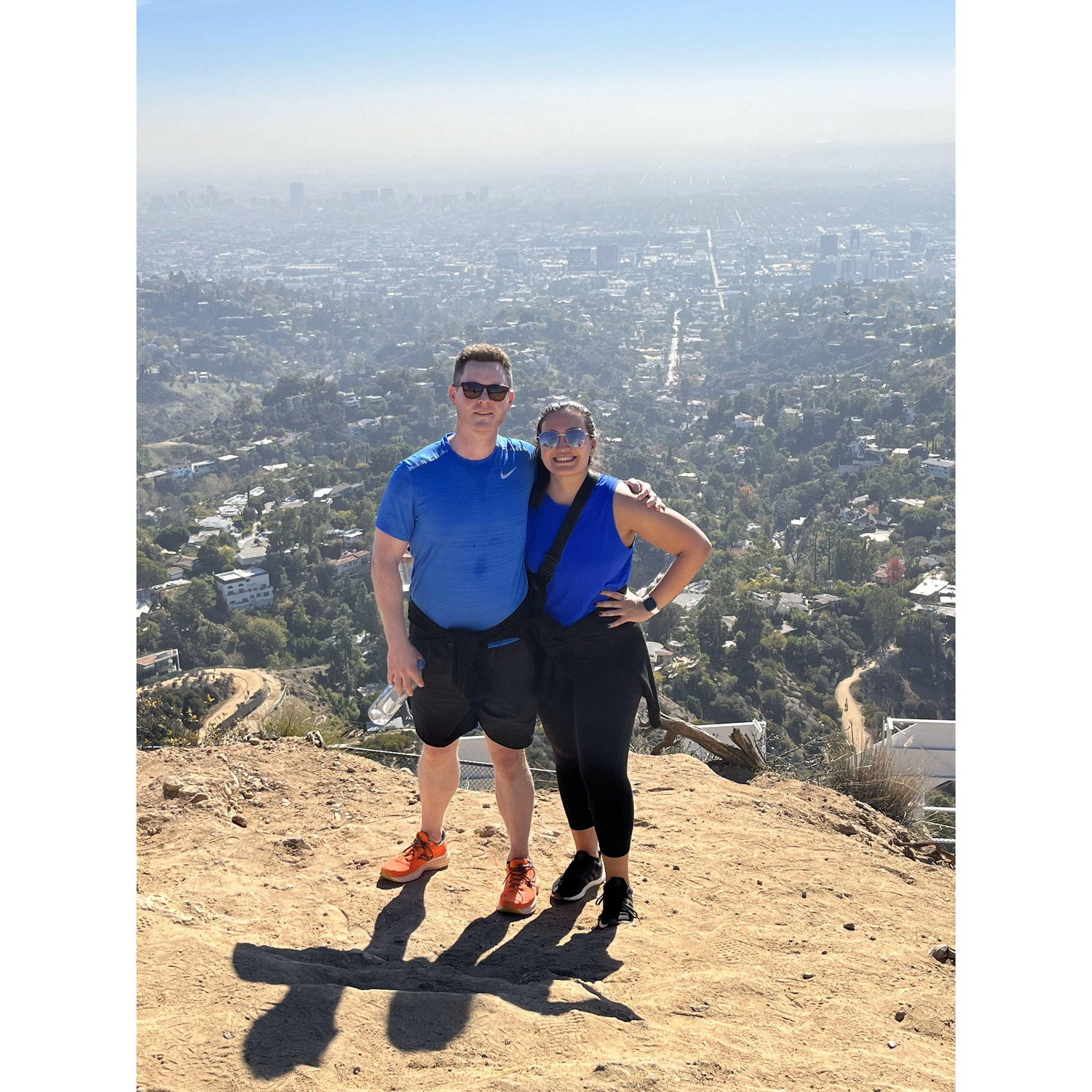 Hollywood sign hike!
