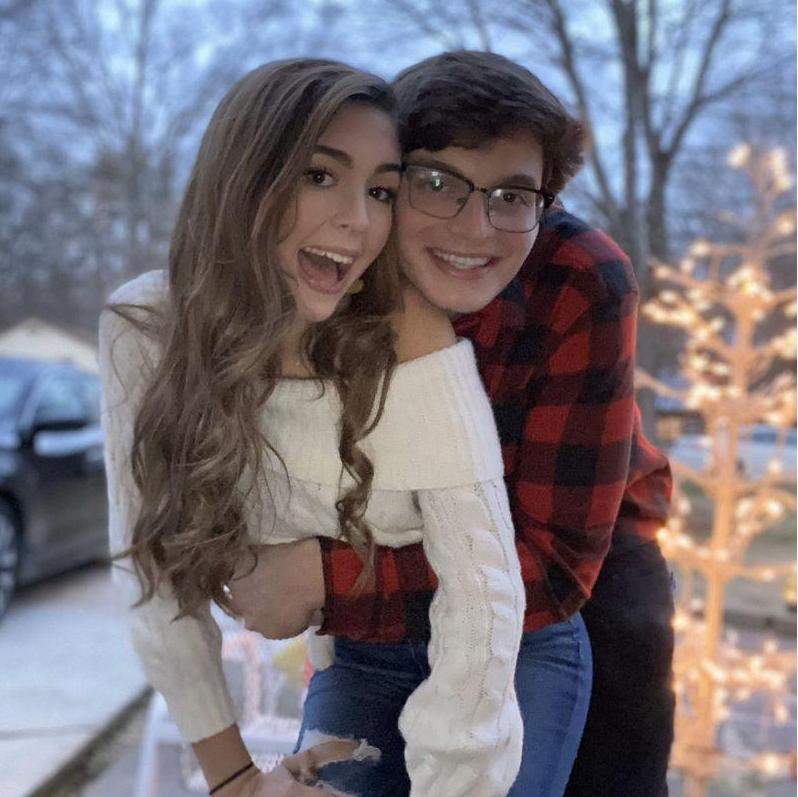 One of our first pictures together! We were just 15 and 17 years old when we started dating.
