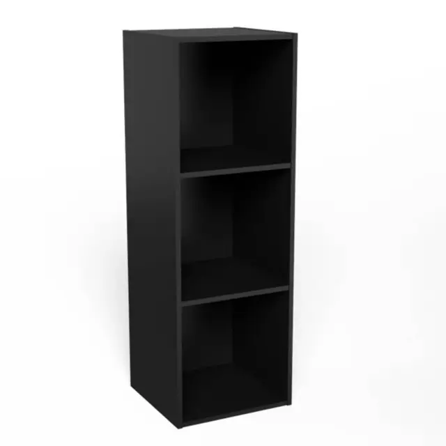 Simply Essential™ 3-Cube Organizer in Black
