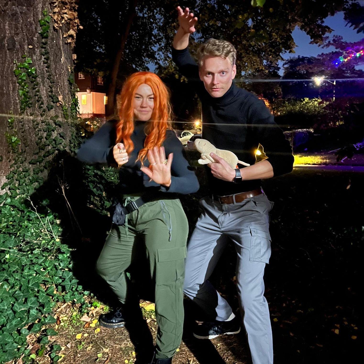 Kim Possible and Ron Stoppable