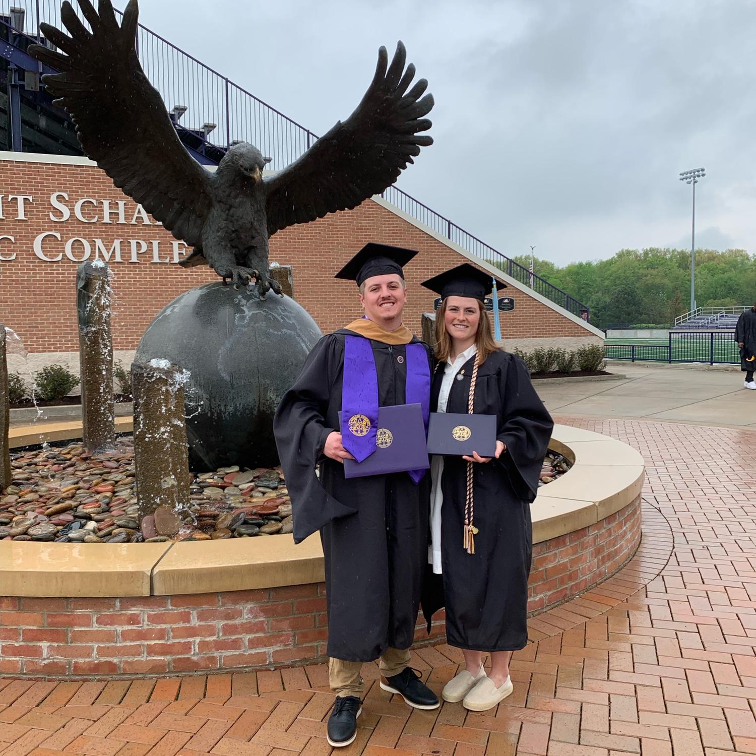 2024: college graduation (and masters for Drew!)