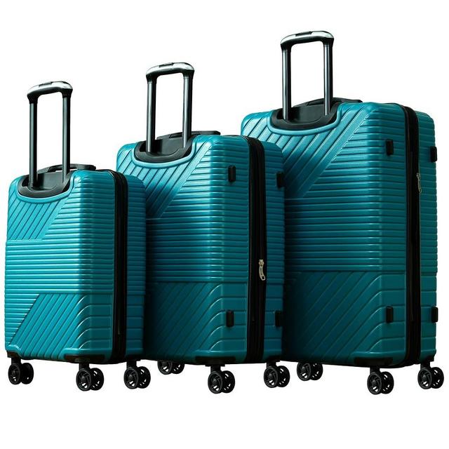 Merax Luggage Sets 3 Piece Expandable Lightweight Suitcase, Hardshell Travel Luggage with wheels 20”24”28”
