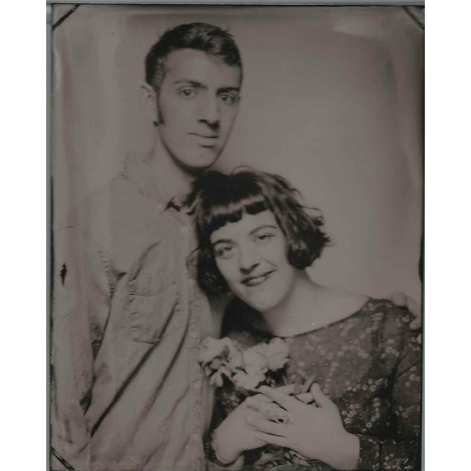 5 year anniversary tintype session