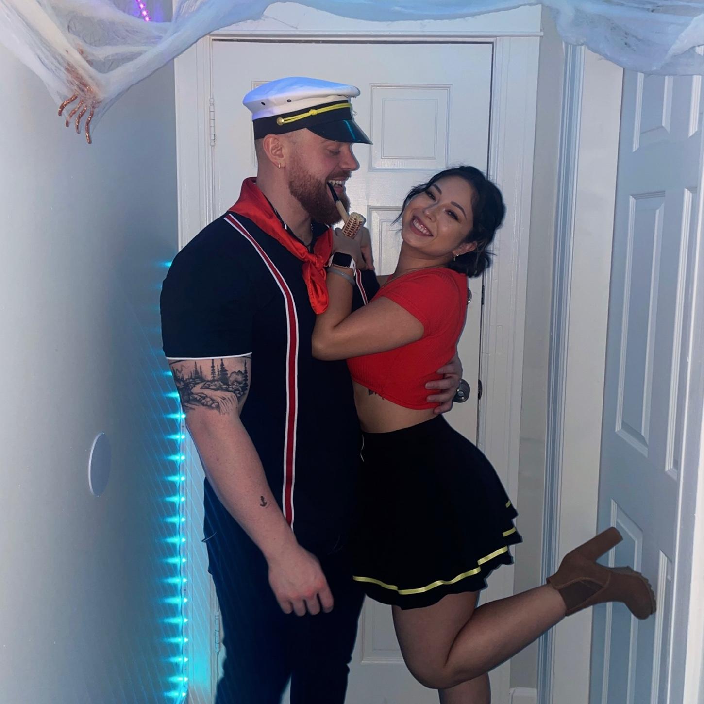 Popeye and olive <3