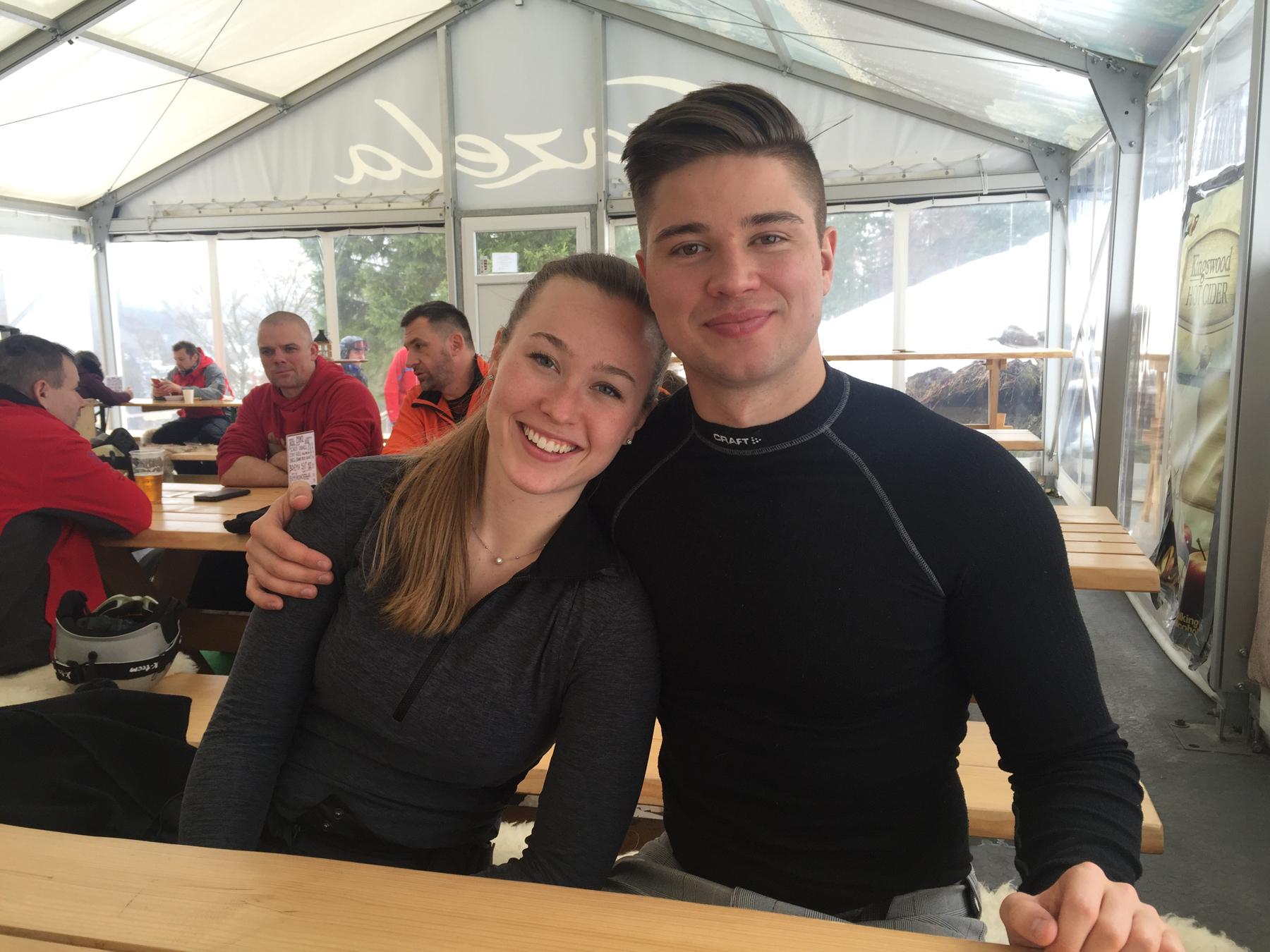 Czech skiing in Špindlerův Mlýn 
March, 2019