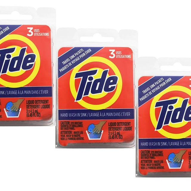 Tide Sink Packs Laundry Detergent Does 3 Loads (3 packs of 3)