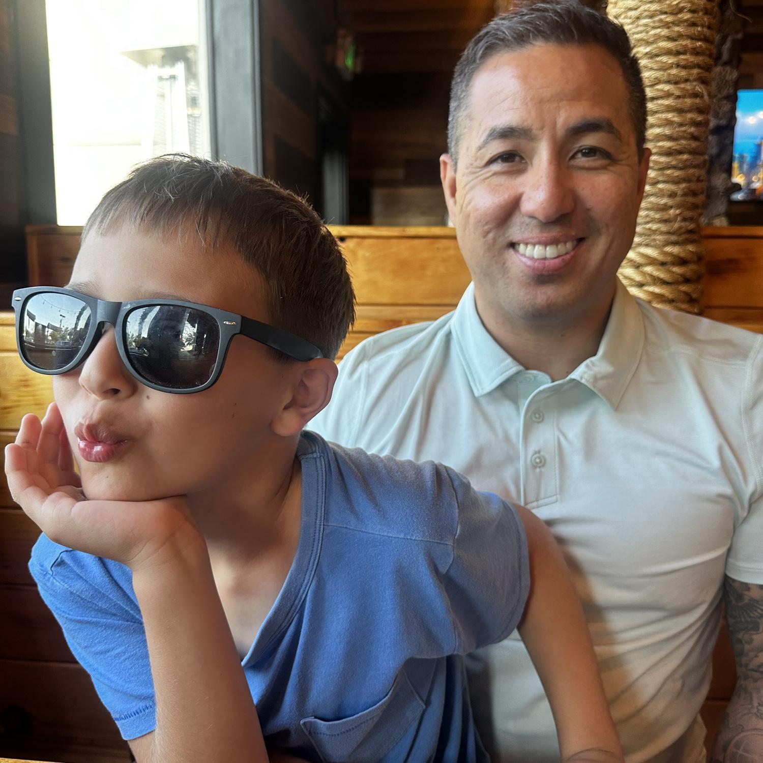 Jordan's the coolest kid on the block and he knows it