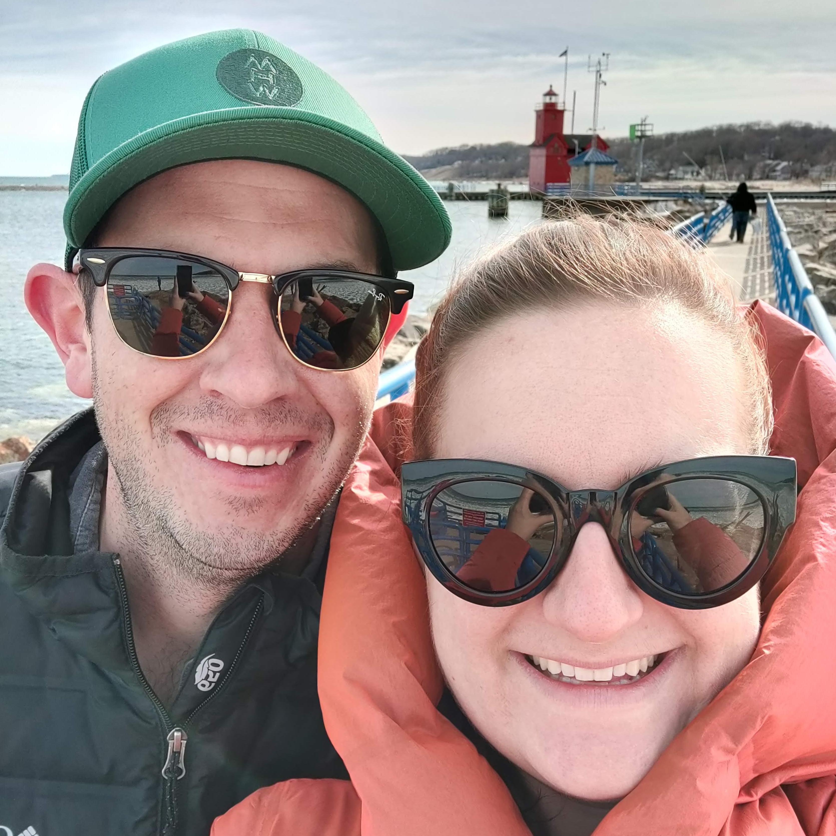 Jamie's first trip to Michigan!