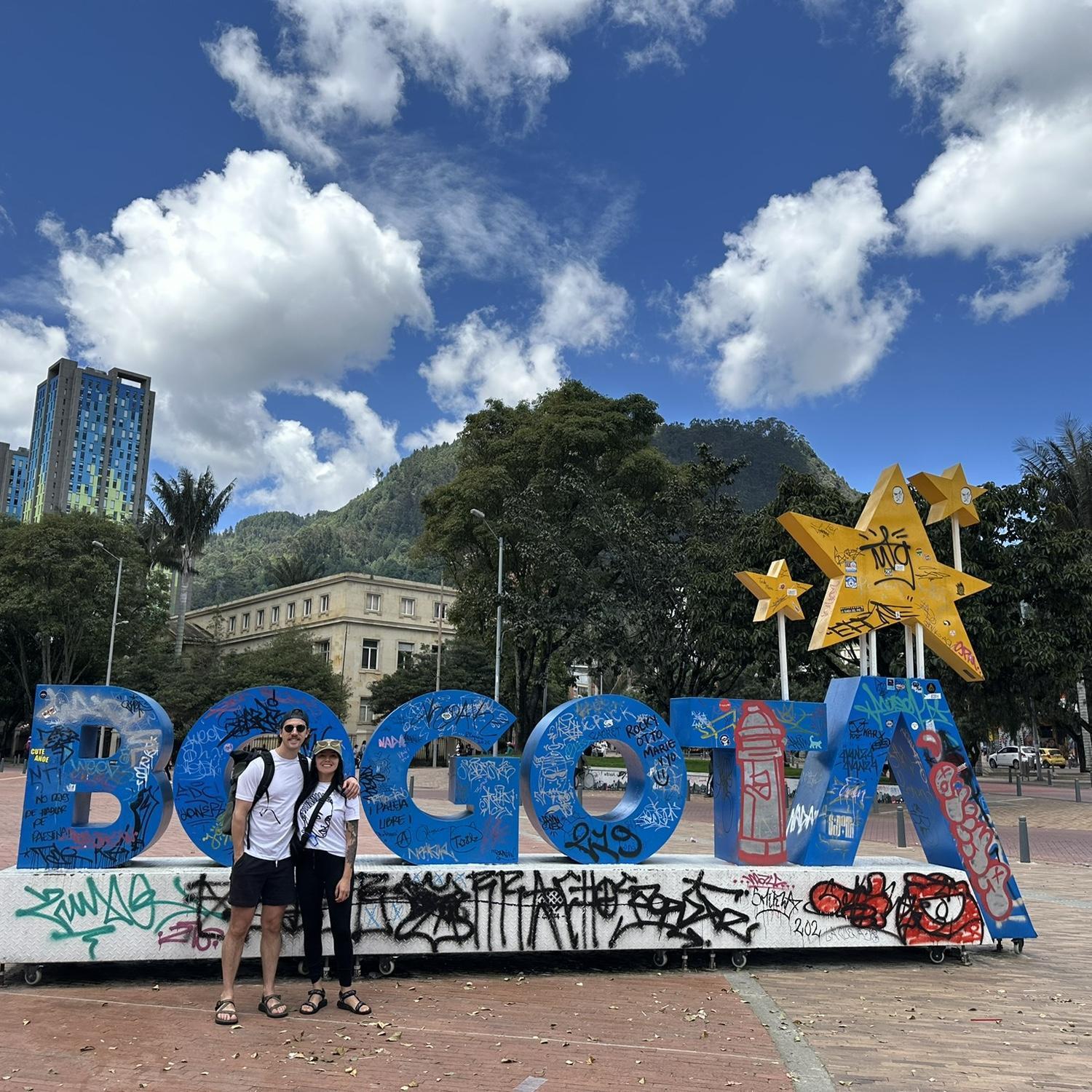 Primera vez en el Centro de Bogota luciendo como turistas