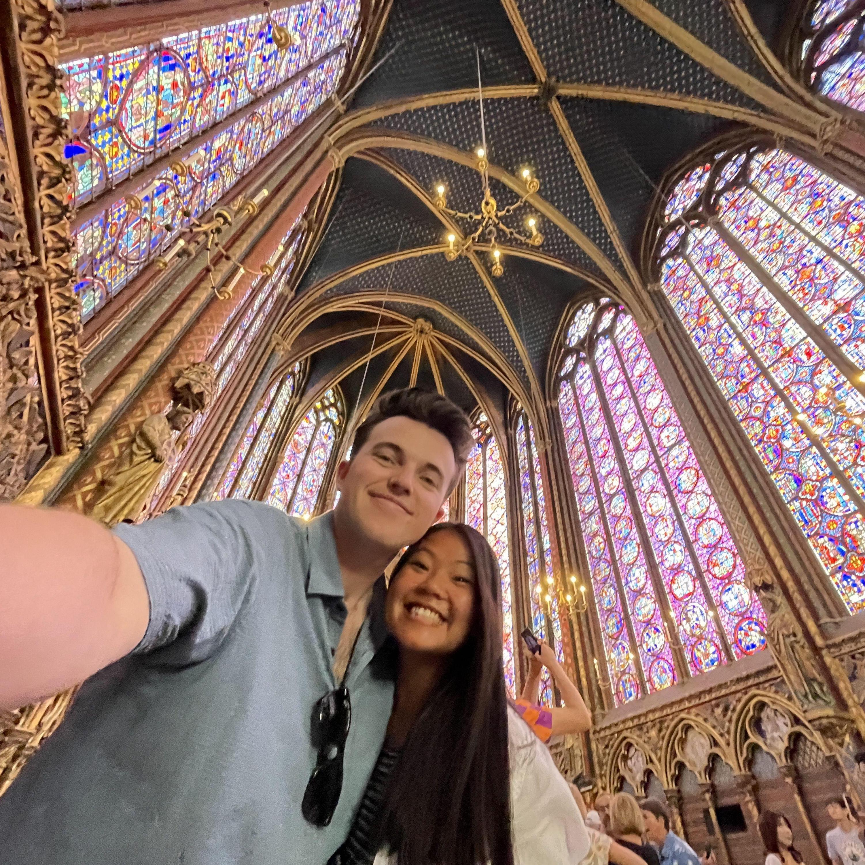 June 2023 | Sainte-Chapelle in Paris, France.