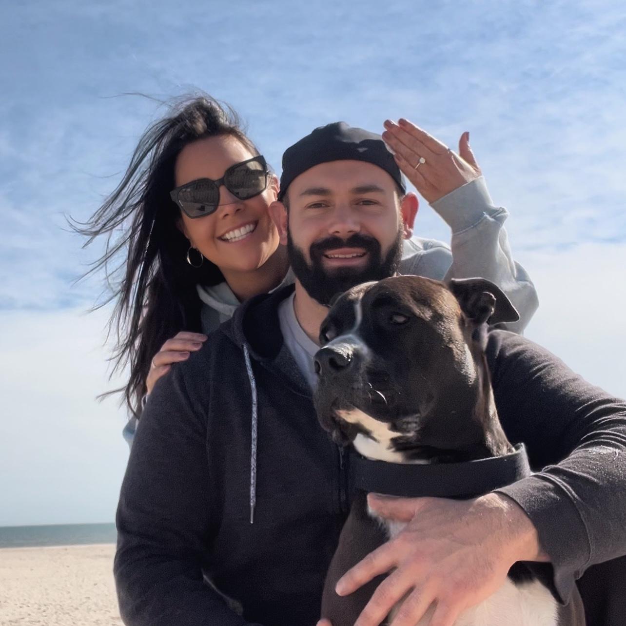 The day we got engaged 3.31.24