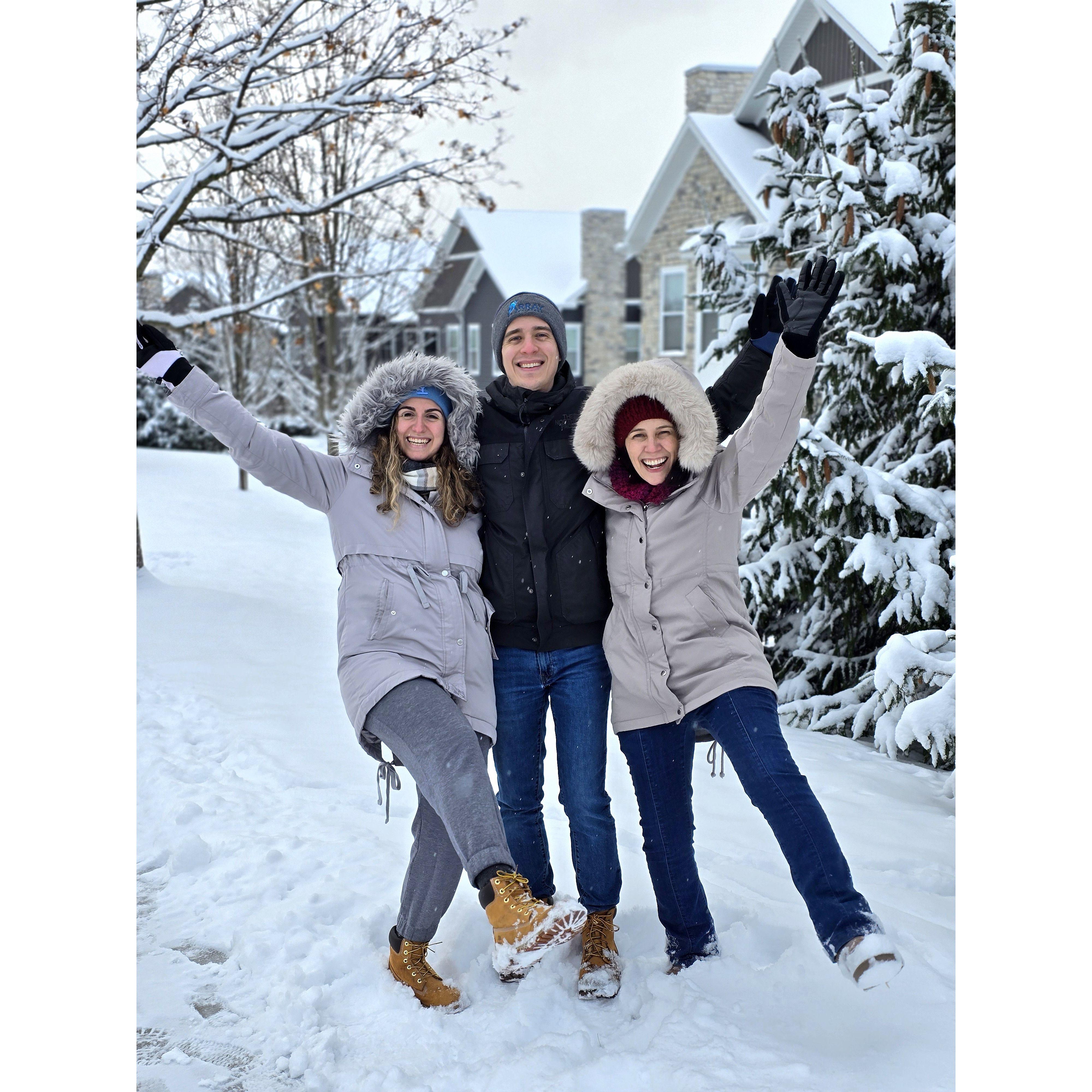 December 2024 - Enjoying the snow!