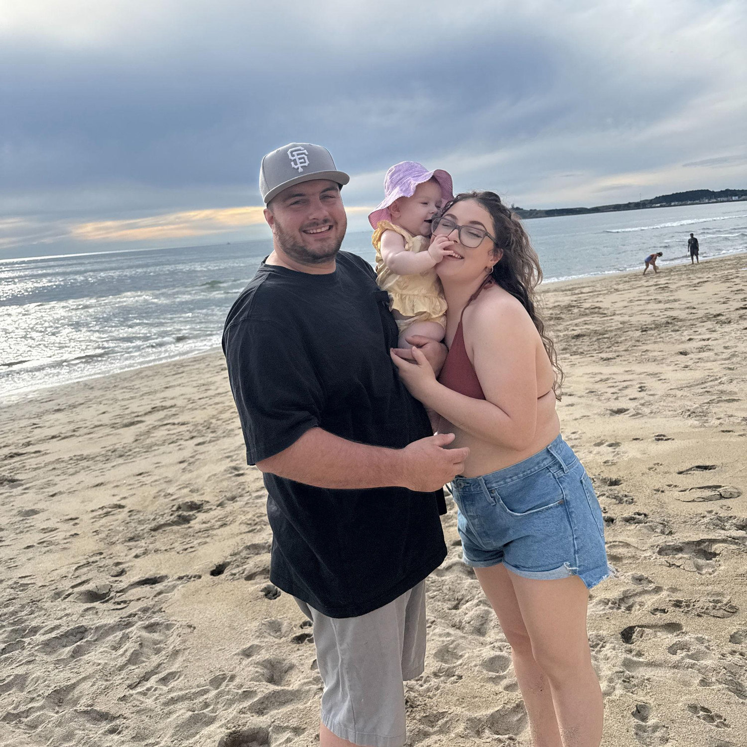 Tallulas first beach day February 2026
