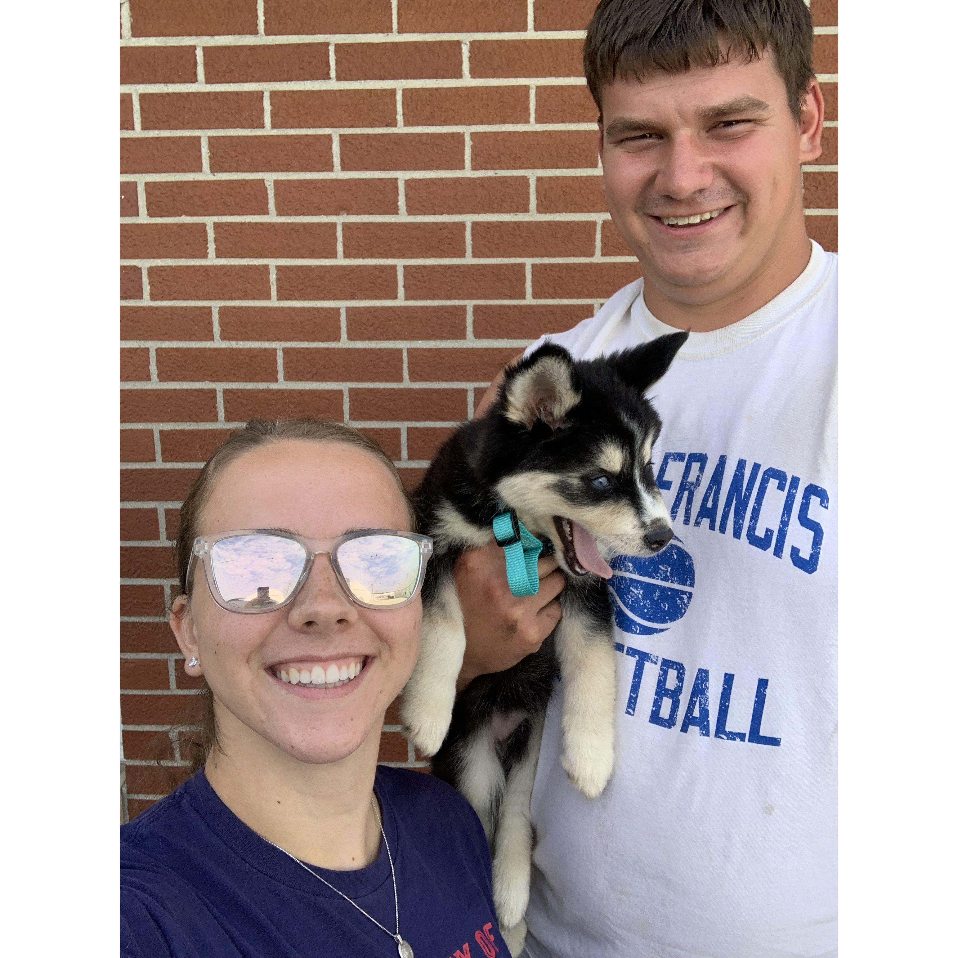 Adopted our fur kid in July of 2022!