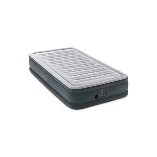 Intex Comfort Plush Mid Rise Dura-Beam Airbed with Internal Electric Pump, Bed Height 13"