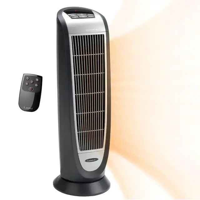 Lasko Tower 23 in. 1500-Watt Electric Ceramic Oscillating Space Heater
