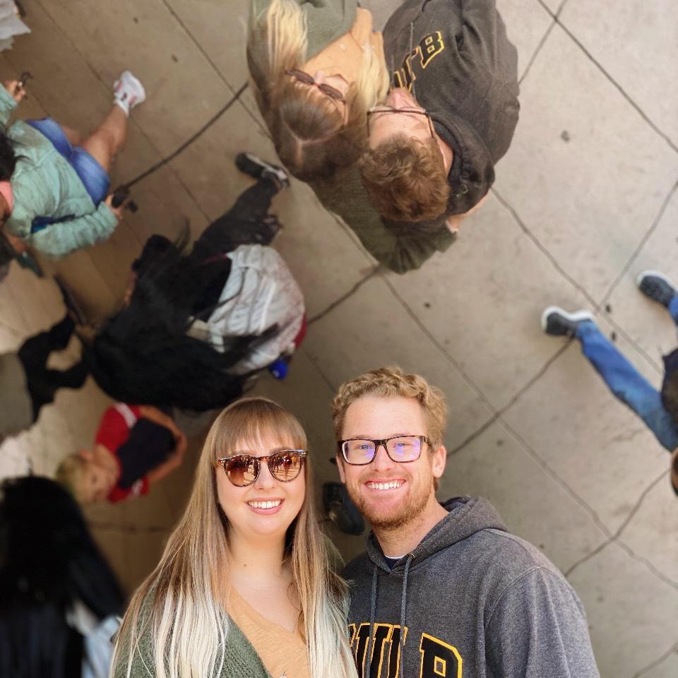 “The Bean” in Chicago, 2021