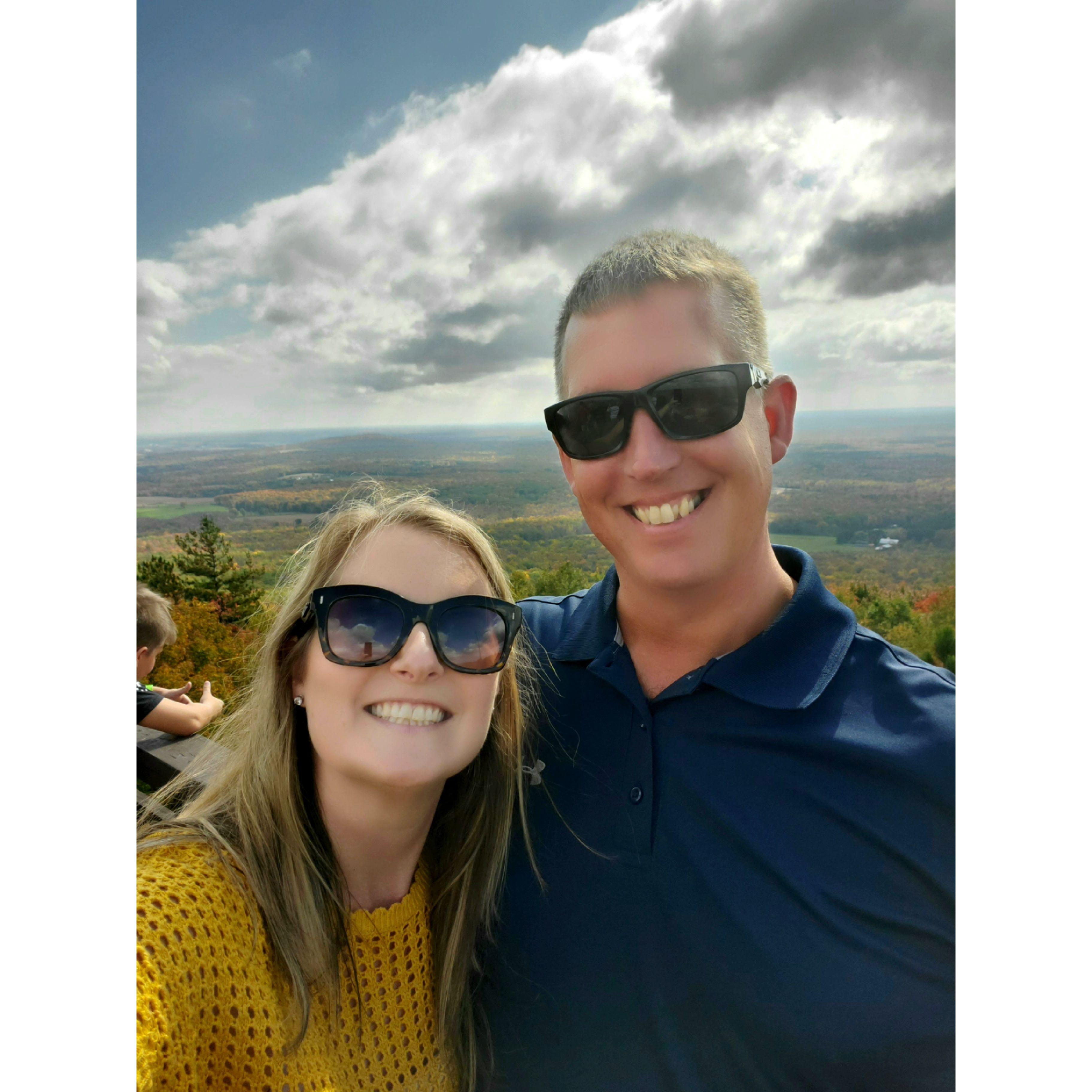 Fall 2022 · Trip to Rib Mountain to see fall colors on the ski lift and to catch live music while brewery hopping in the Wausau area using Mike's Real Craft Pass.