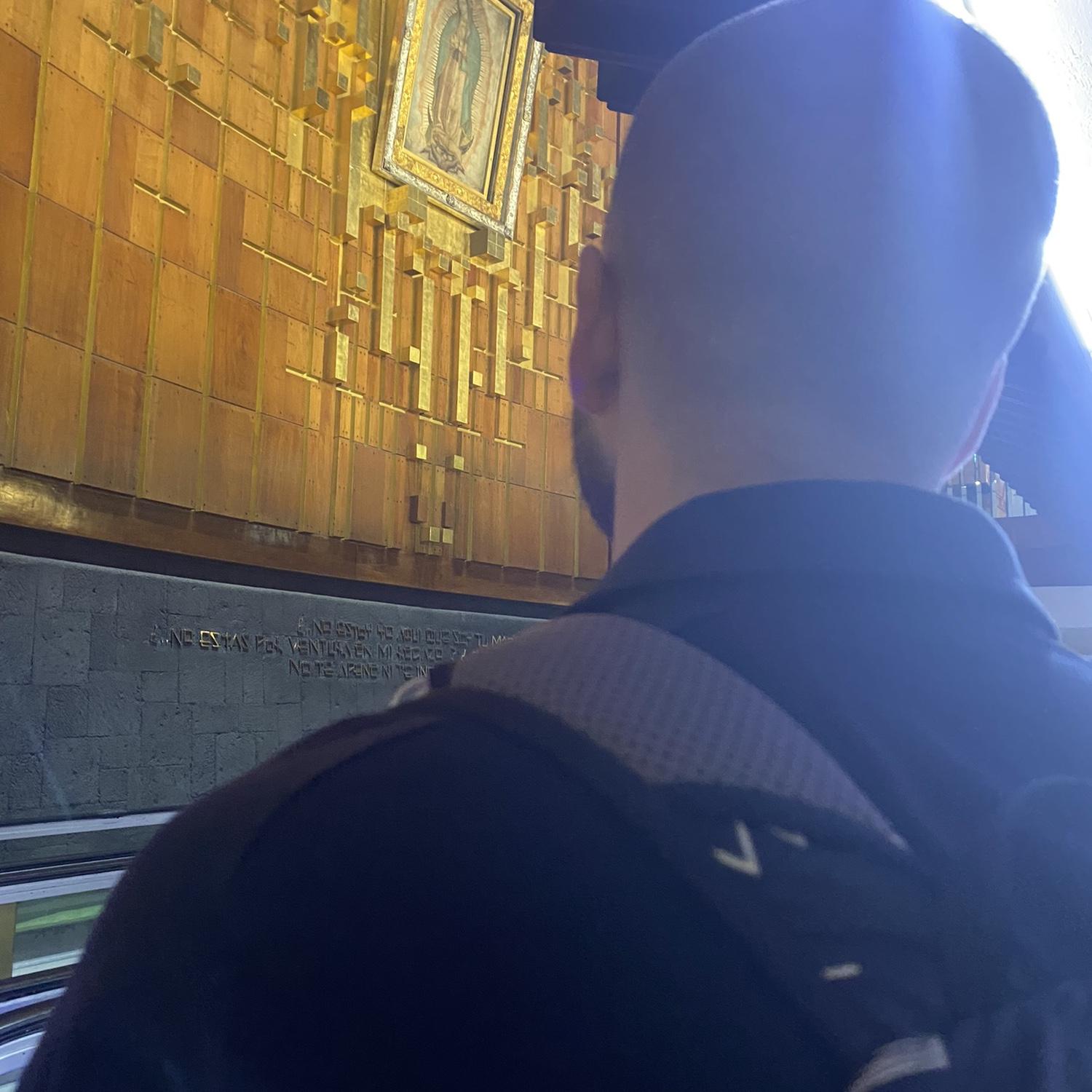 the moment that jacob saw the tilma of our lady of guadalupe in person! (it was incredible!)