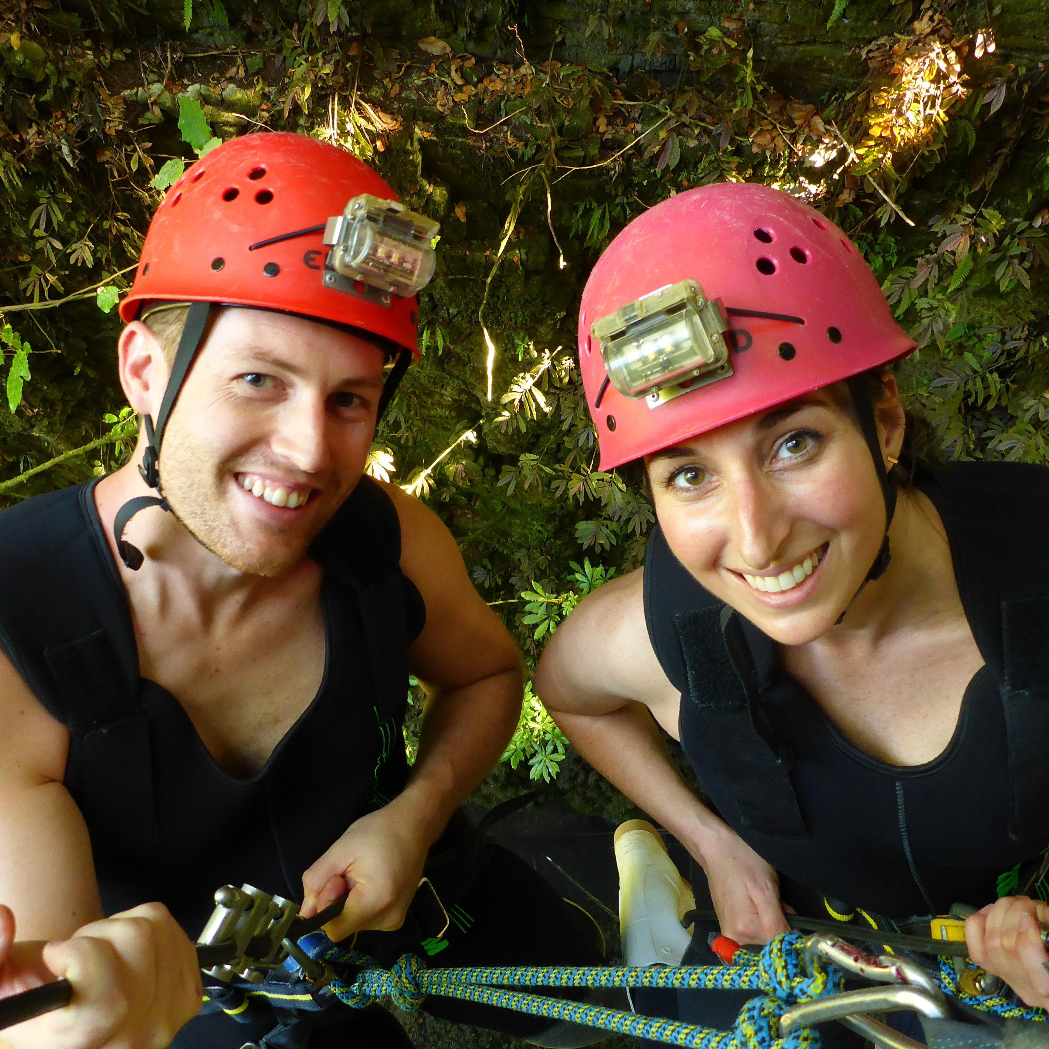 Abseiling into the Waitomo Caves 🌟🐛🌟