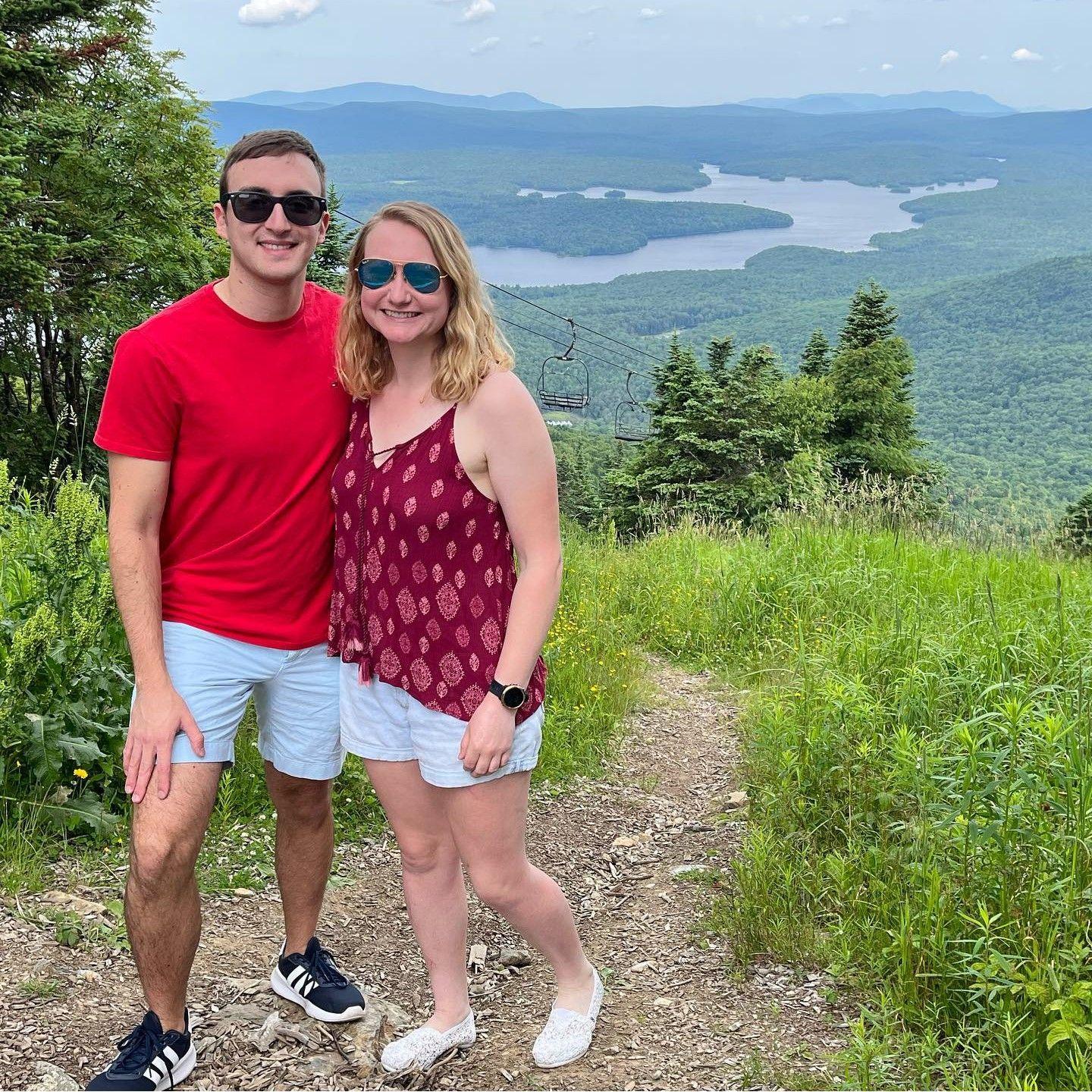 Snow Mt in VT when Jason came to visit me on the Appalachian Trail