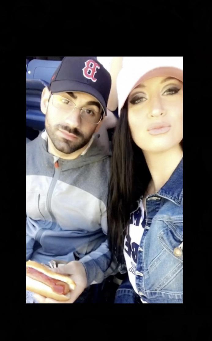 Our first baseball game together...
Red Sox vs. Yankees