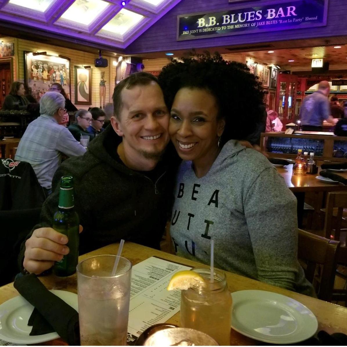 Our first date!  And the rest is history...