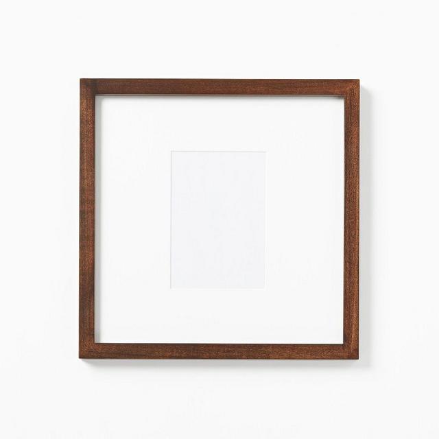 Gallery Frames, Dark Walnut, 5"x7" (12"x12" Frame)