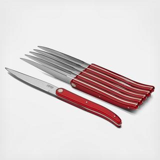 Laguiole Sens Steak Knife, Set of 6