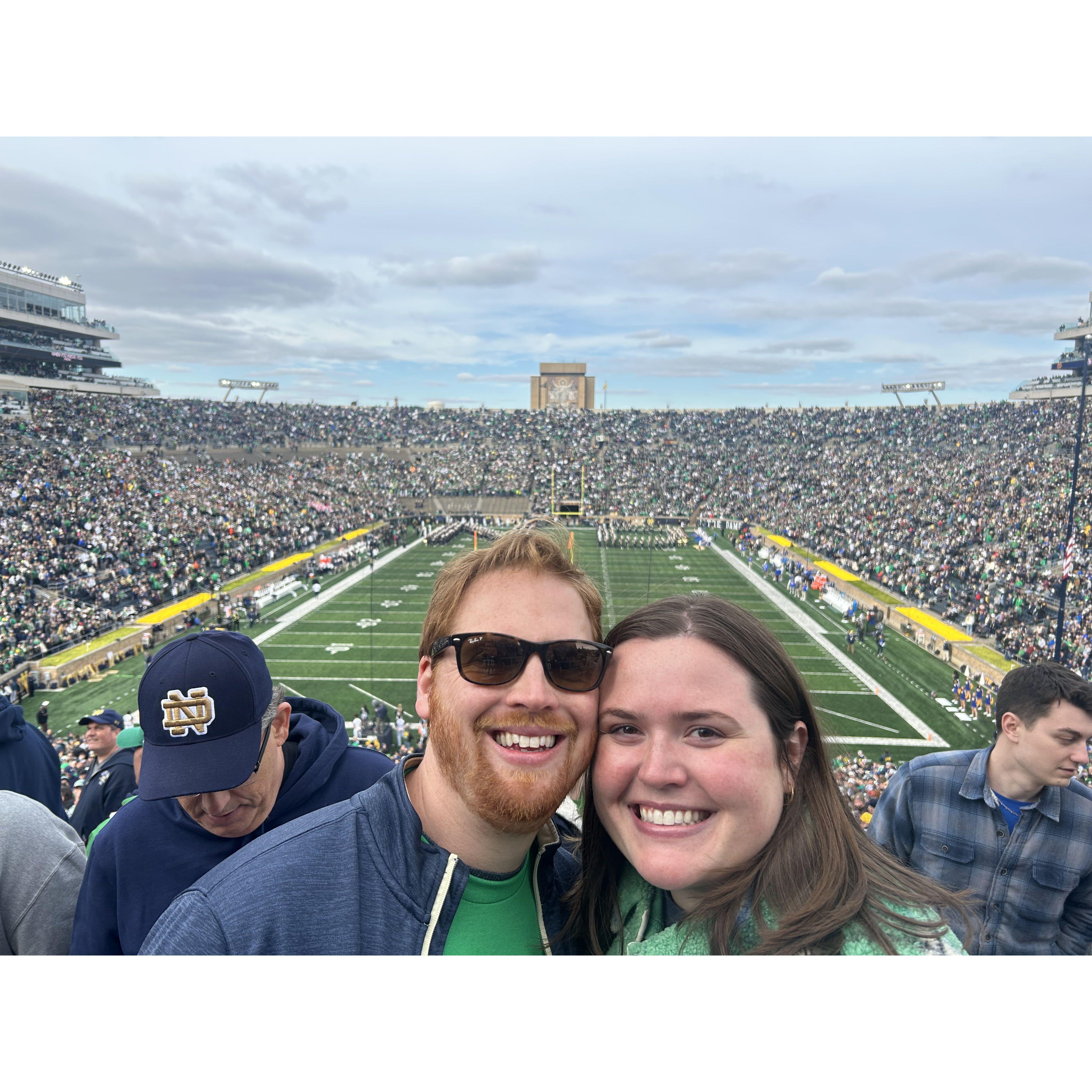 Go Irish!