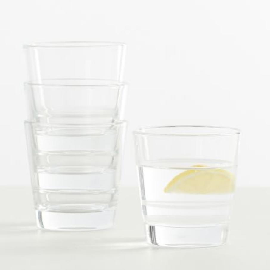 Astoria Stackable Drinking Glasses Short - 13.5 oz