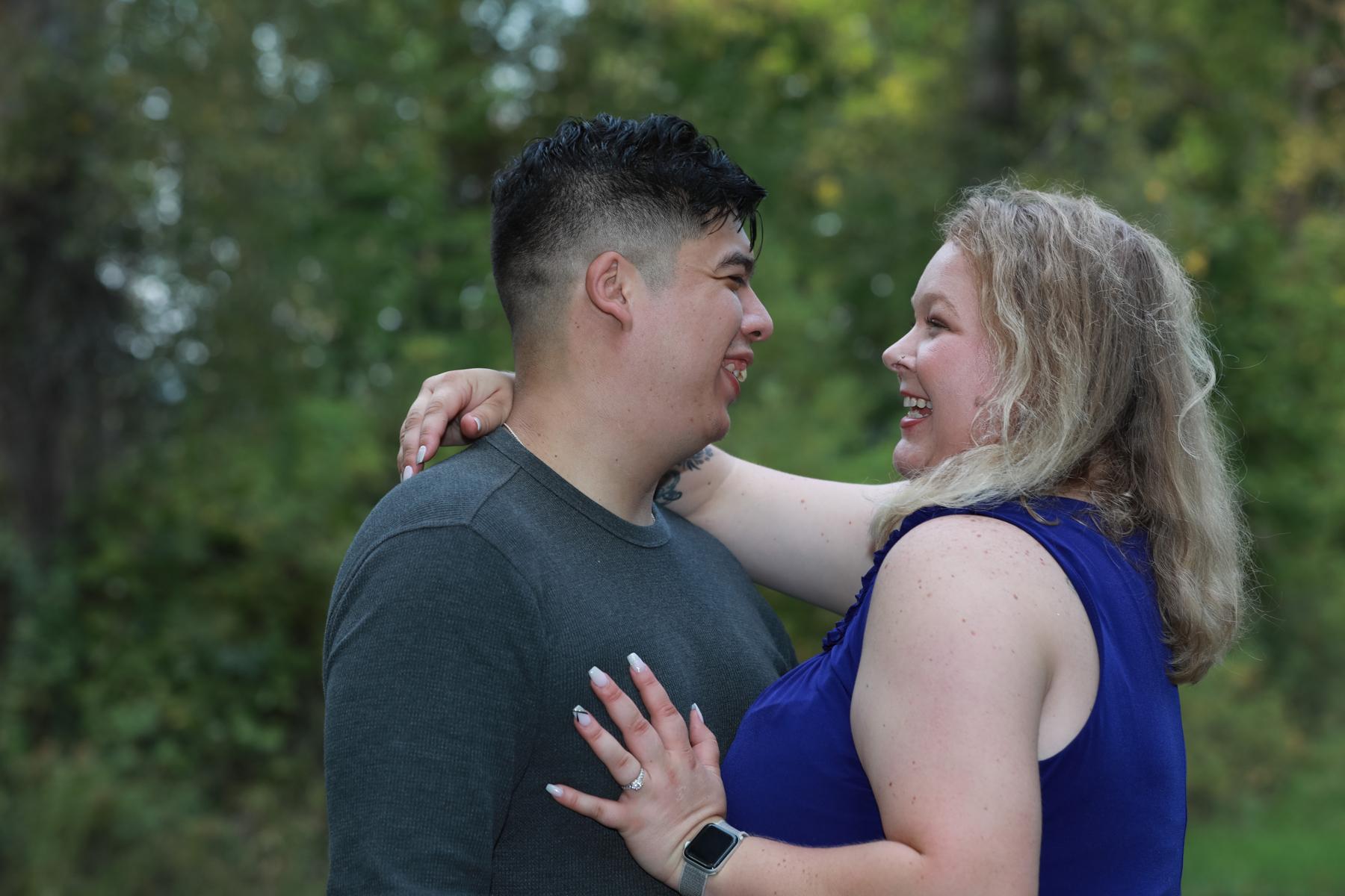 Engagement photo session
