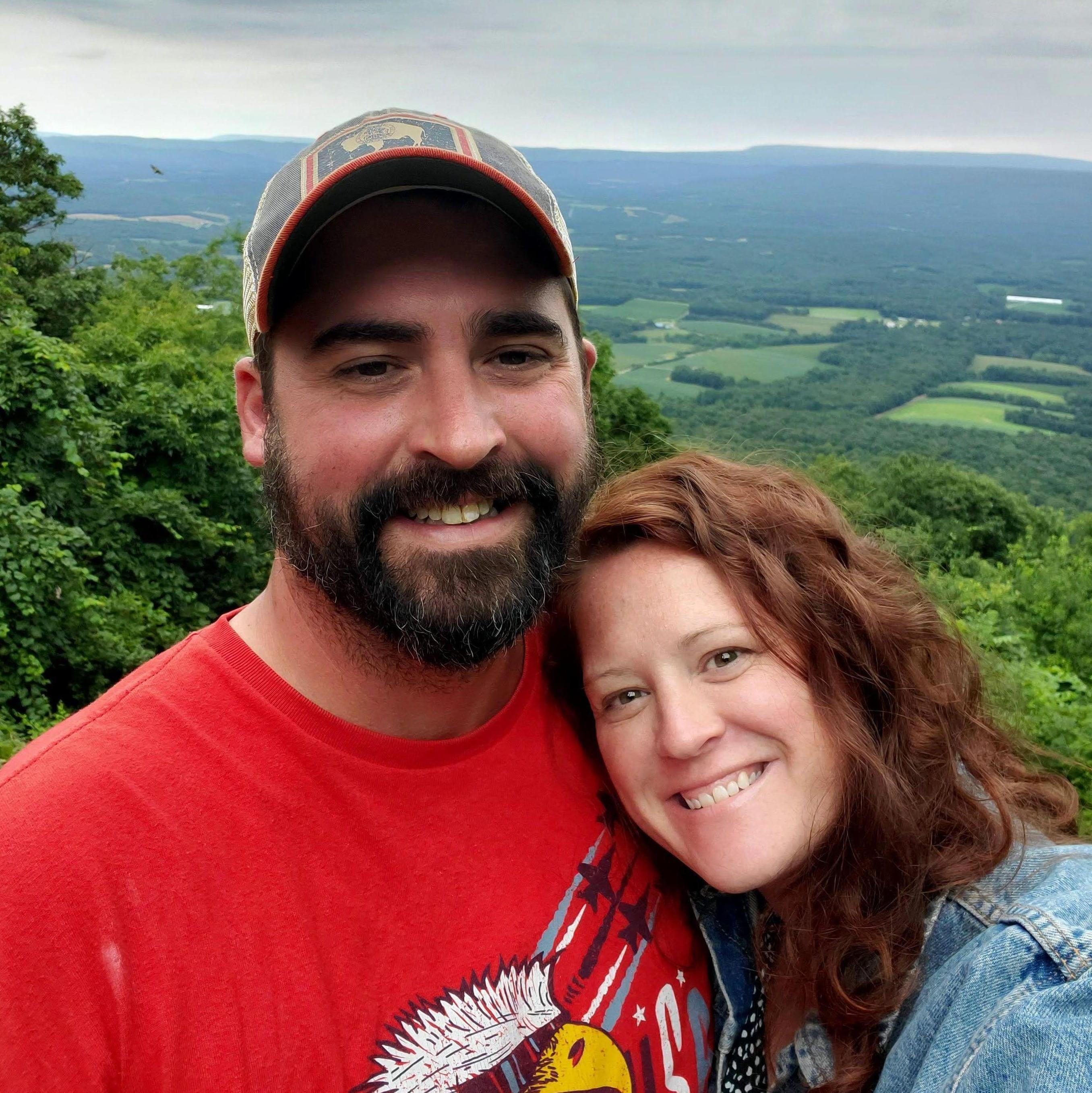 Bryan and Beth's first picture together, July 2022.