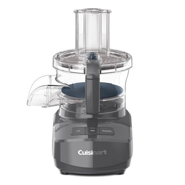 Cuisinart 9-Cup Food Processor with Continuous Feed, Anchor Gray