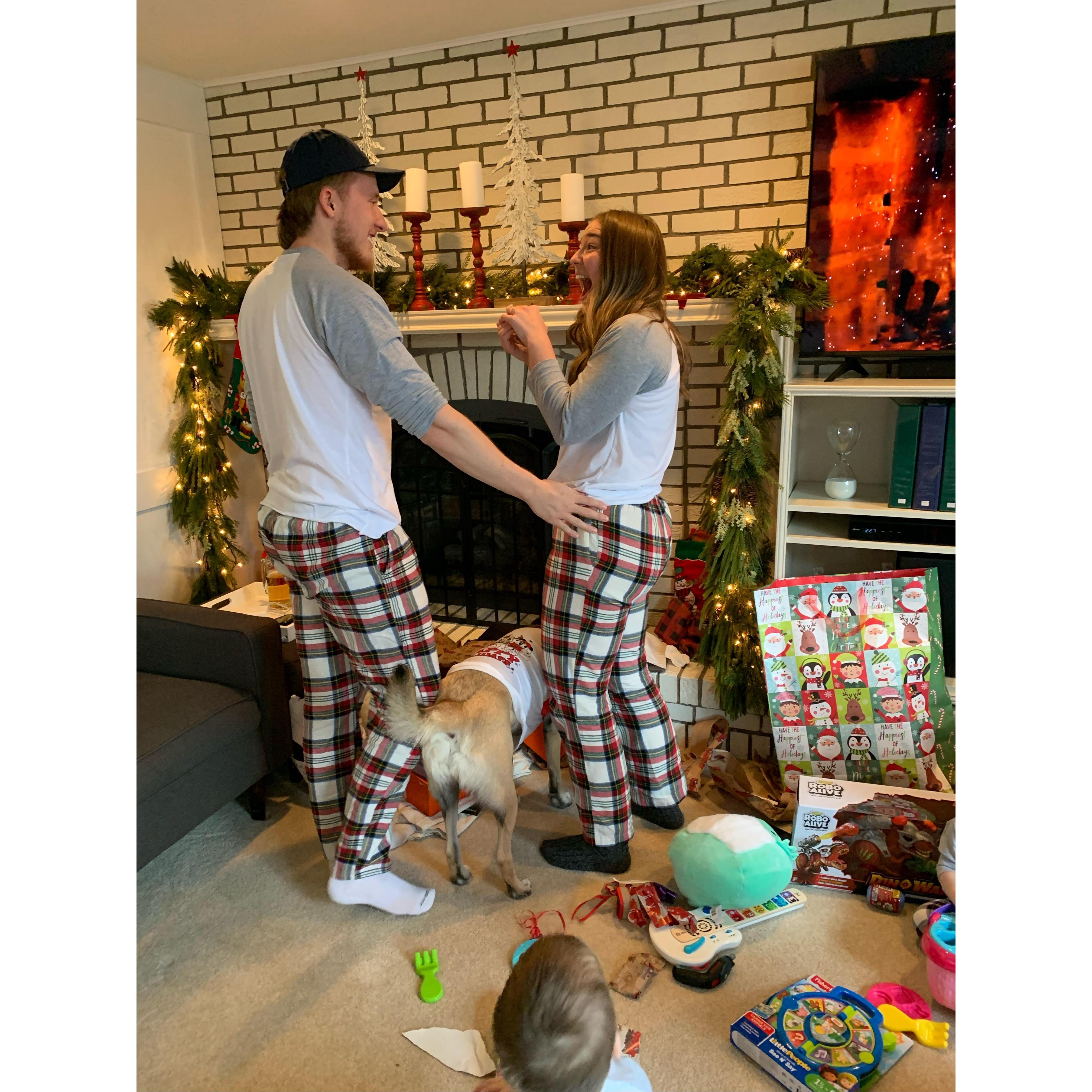 Christmas Eve, 2021- The proposal 💍❤️