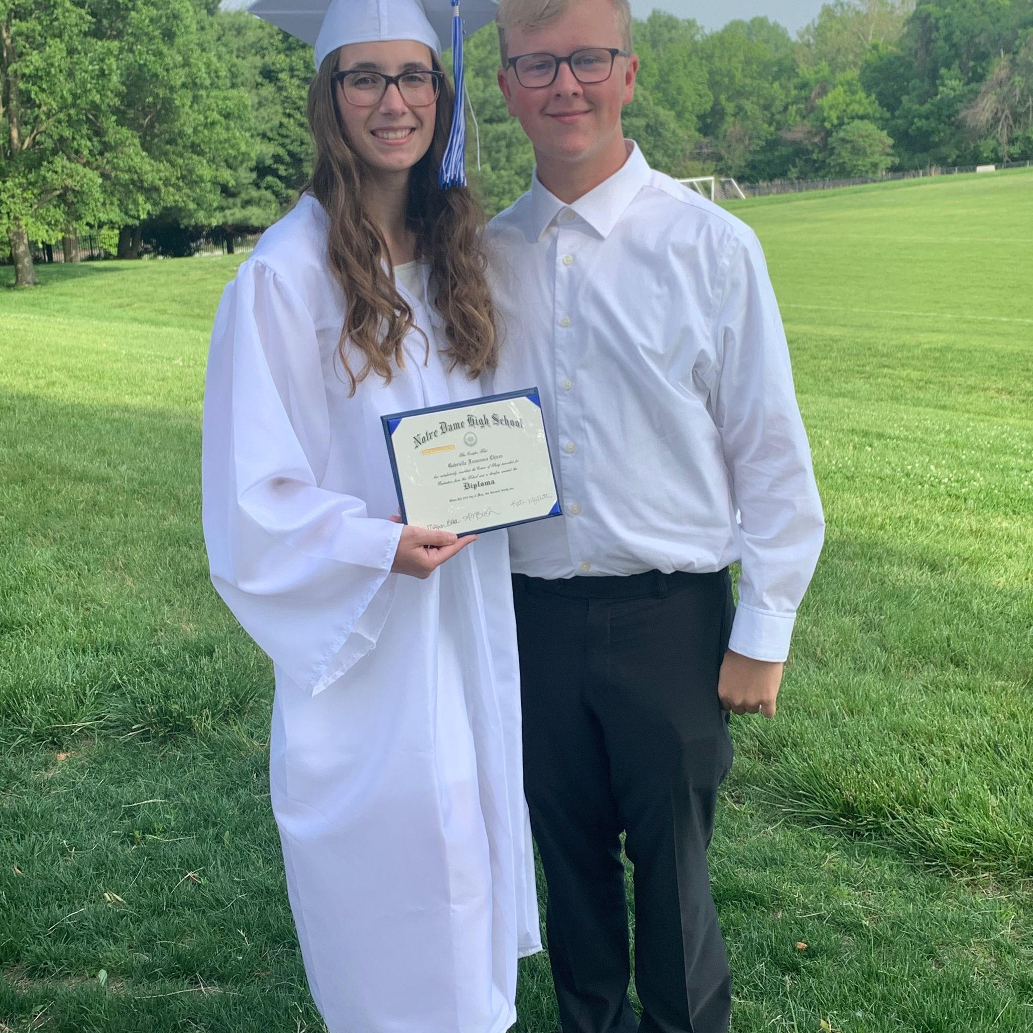Gabby's Graduation from Notre Dame High School