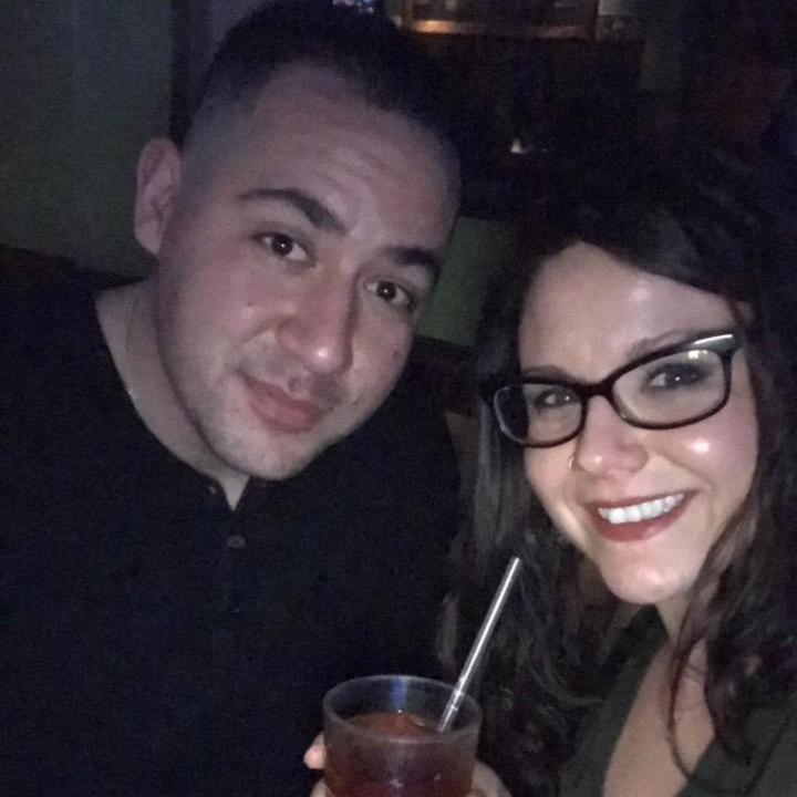 Grabbing a drink at Murphy's