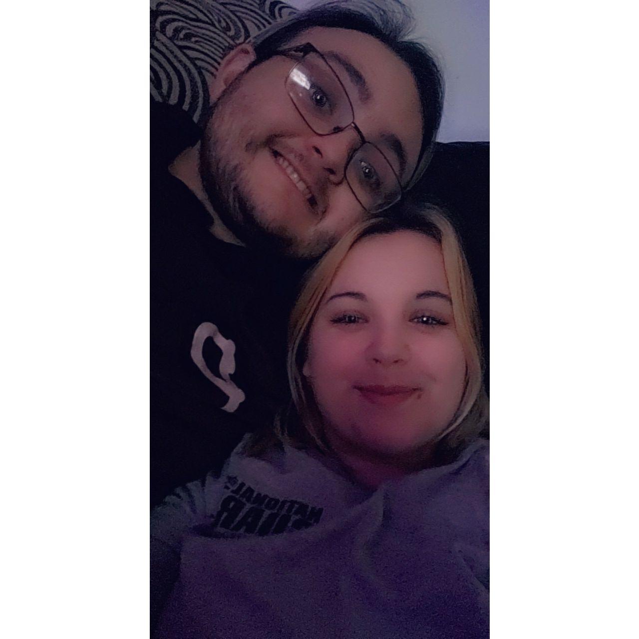 A little movie night at home