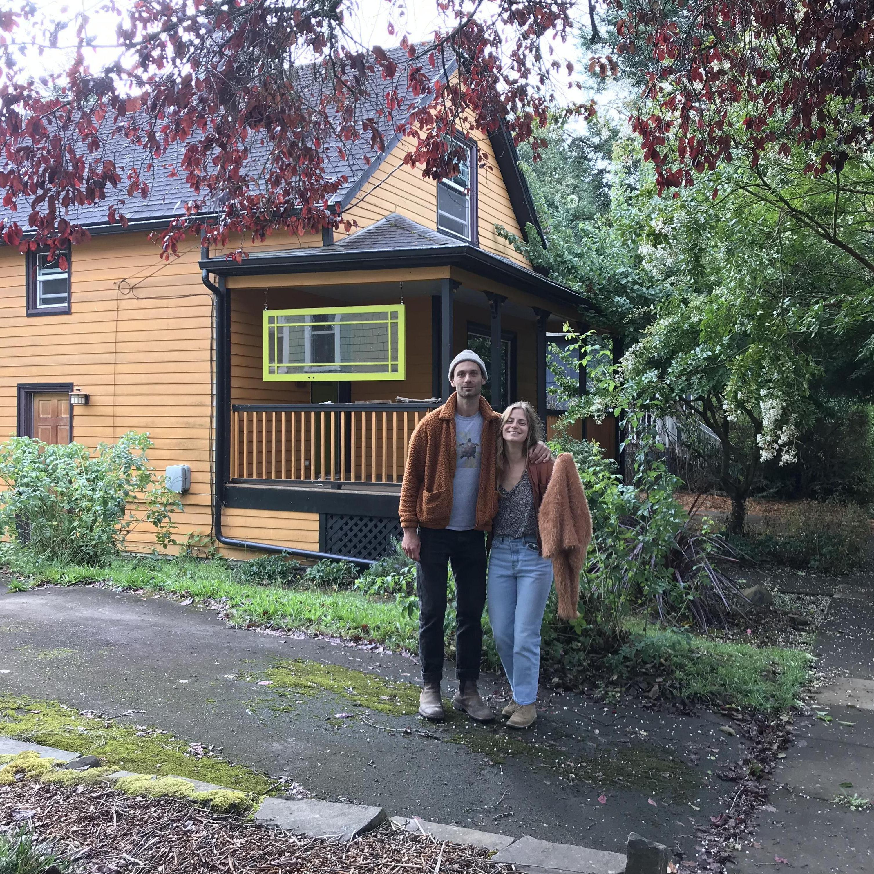 Fall 2020 on a walk in our neighborhood.