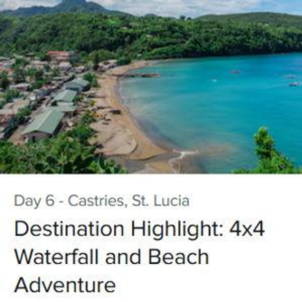 St. Lucia Excursion