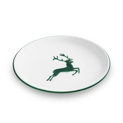 Deer green, Dessert plate (Ø 20cm)
