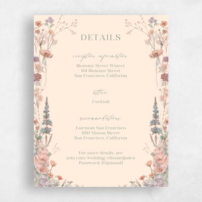 Buttercream, Beige Wedding Enclosure - Harley